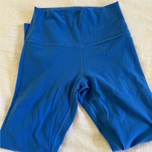 Lululemon Blue High-Waisted Leggings